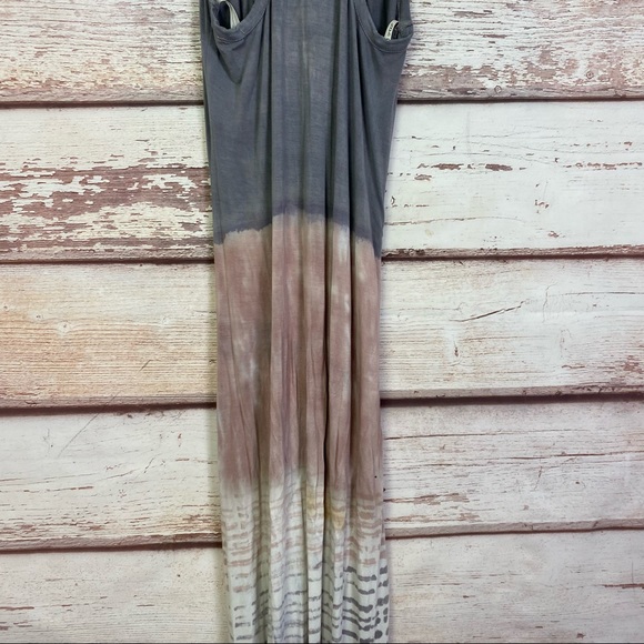 Young Fabulous & Broke maelle pink gray maxi dress - Picture 10 of 16